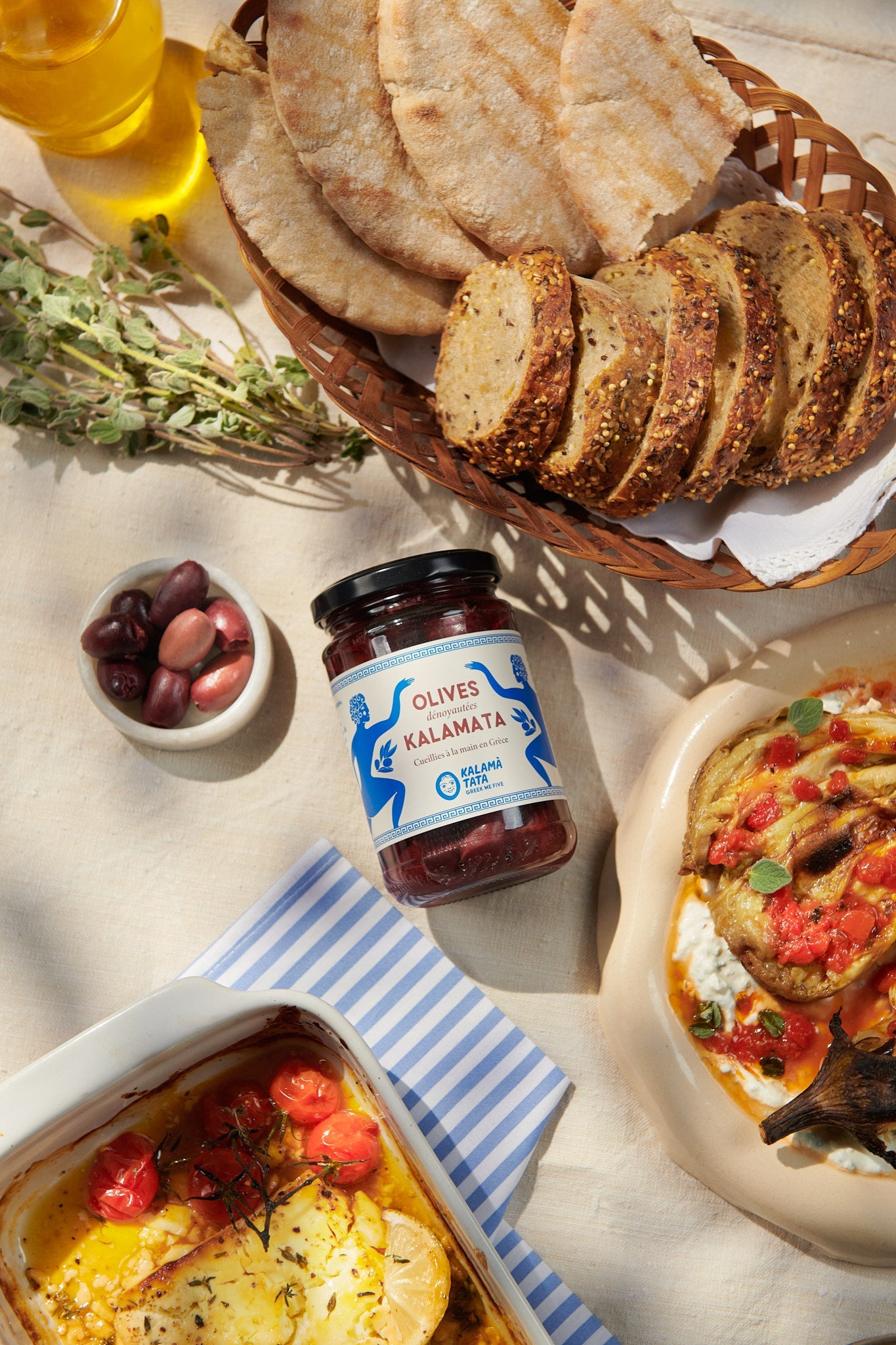 Apéro à la grecque