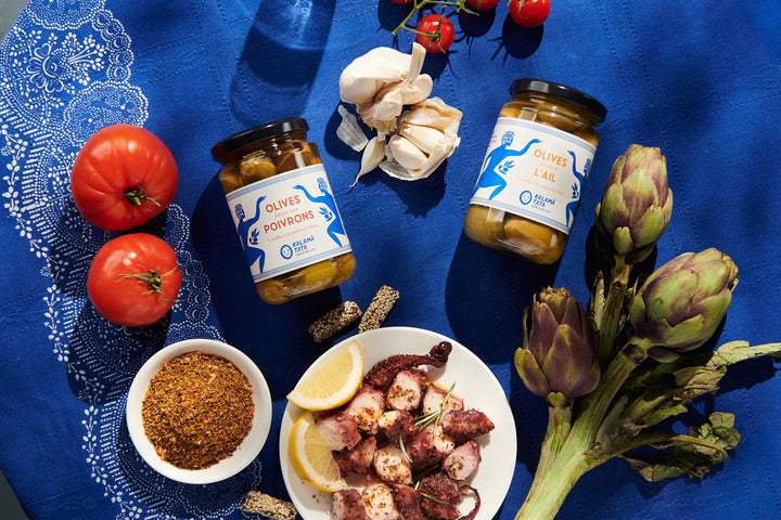 Olives farcies à l'ail