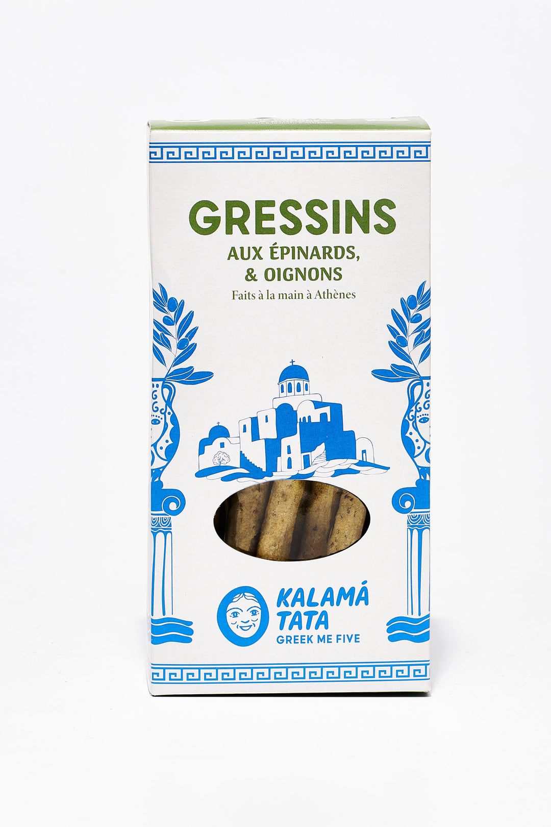 Gressins aux épinards & oignons