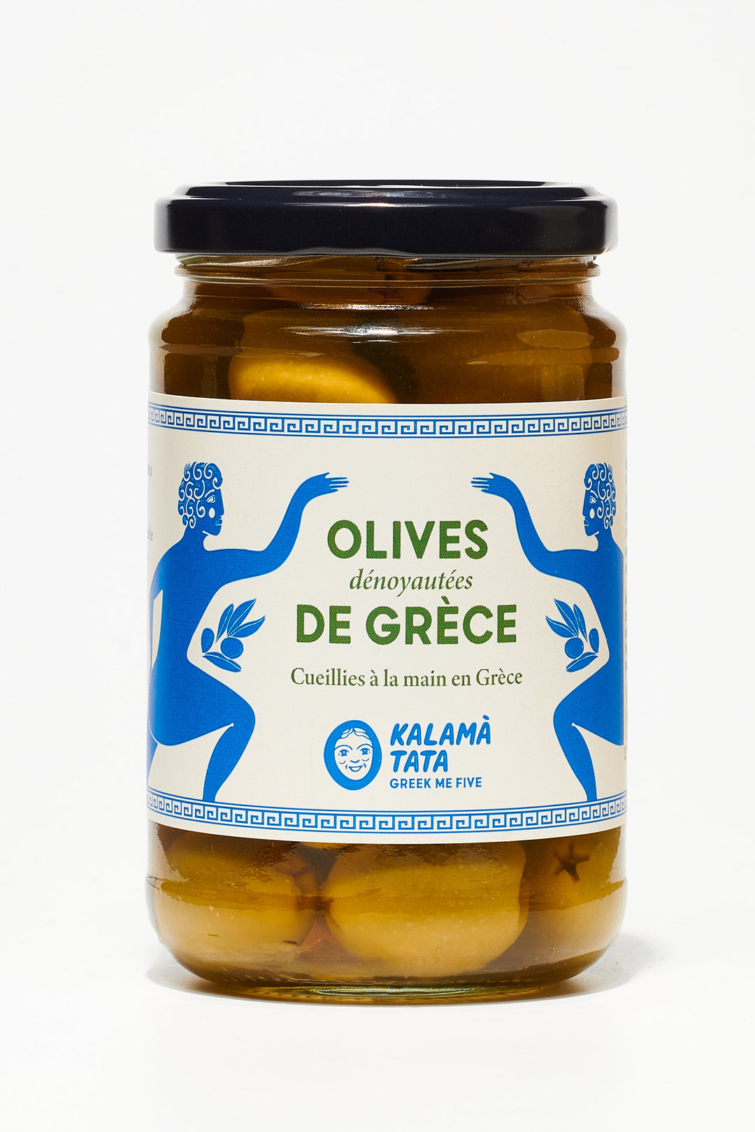 Olives vertes denoyautées de Grèce