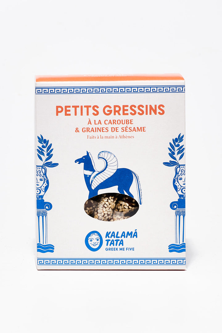 Petits gressins à la Caroube & graines de sésame